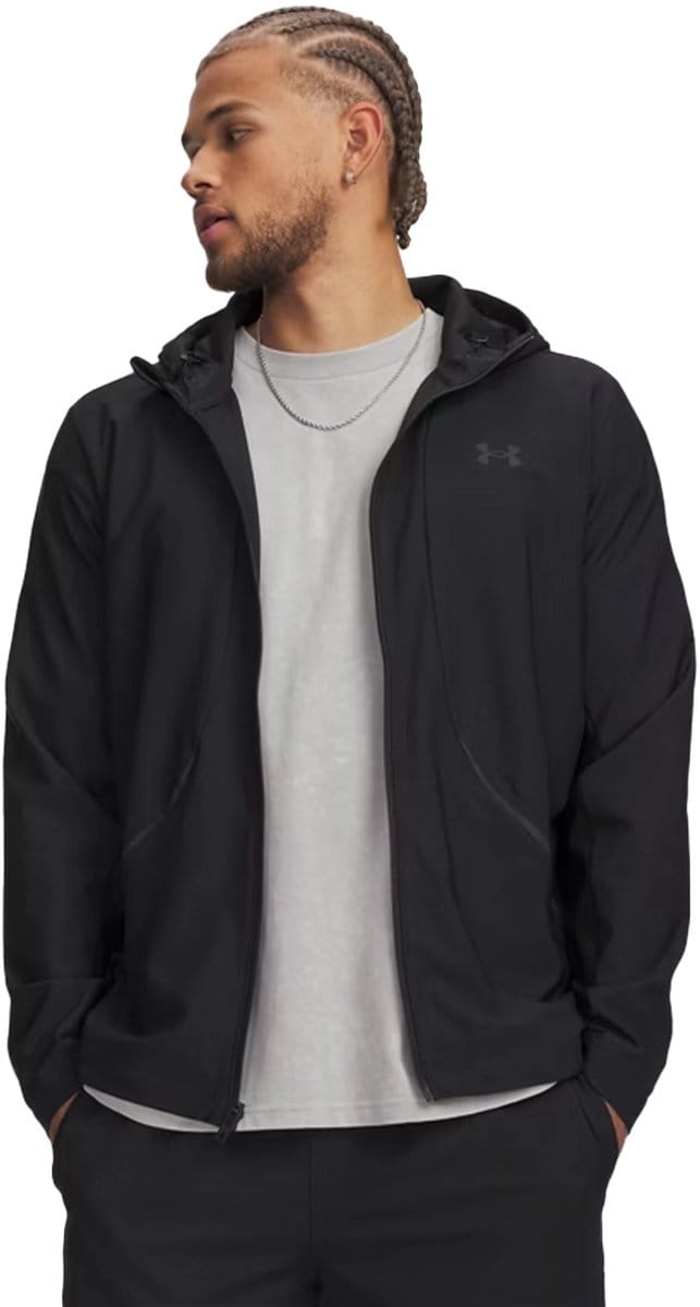 Under Armour Unstoppable Woven Trainingsjack Heren-zwart, zwart