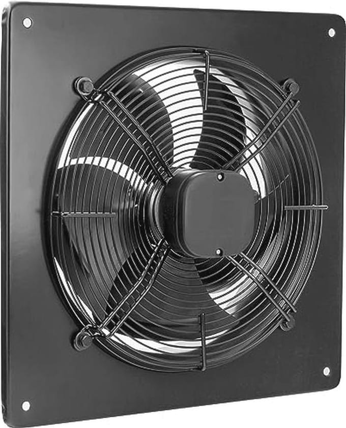 Axiale Wandventilator voor Industrie en Woningbouw - Diverse Maten 200-450 mm