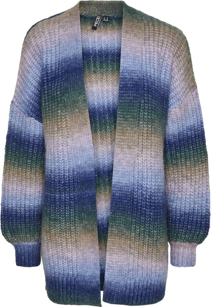 PIECES - PCSILLO LS RAINBOW CARDIGAN KNIT MM - Dames - Cardigans
