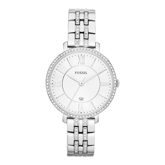 Fossil Jacqueline ES3545 Dameshorloge 36 mm - Zilverkleurig