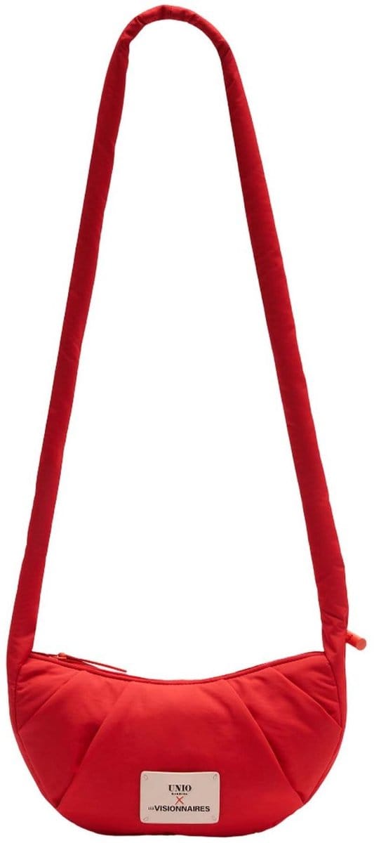 Unio Hamburg x Les Visionnaires schoudertas Puffy Unio Vancouver Cherry rood