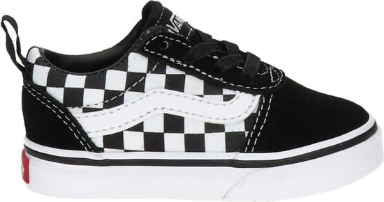 VANS TD Ward - maat 22 - Slip-On (CHECKERED) BLACK/TRUE WH