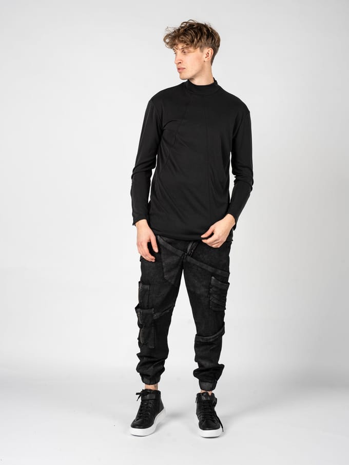 La Haine Inside Us Longsleeve LM061 Mannen grijs
