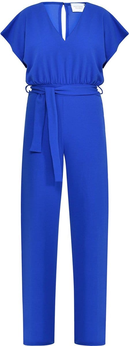 SISTERS POINT Girl-ju.v - Dames Jumpsuit - Bright Cobalt - Maat S