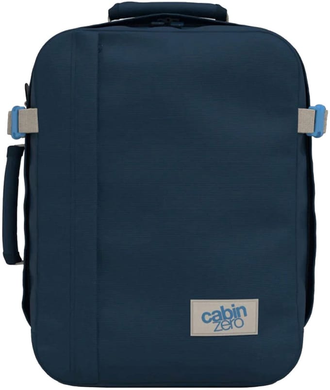 CabinZero Handbagage Reistas / Rugzak Combi - Classic Tech 28 - Blauw