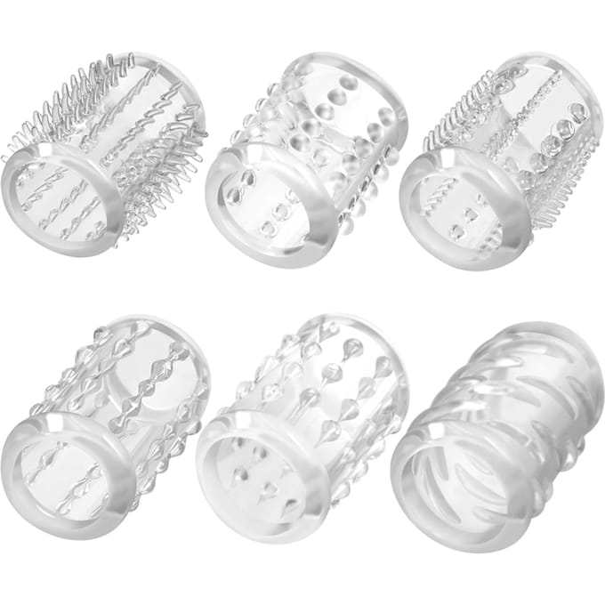 Blush Stay Hard Cock Sleeve set Penishoes - Transparant