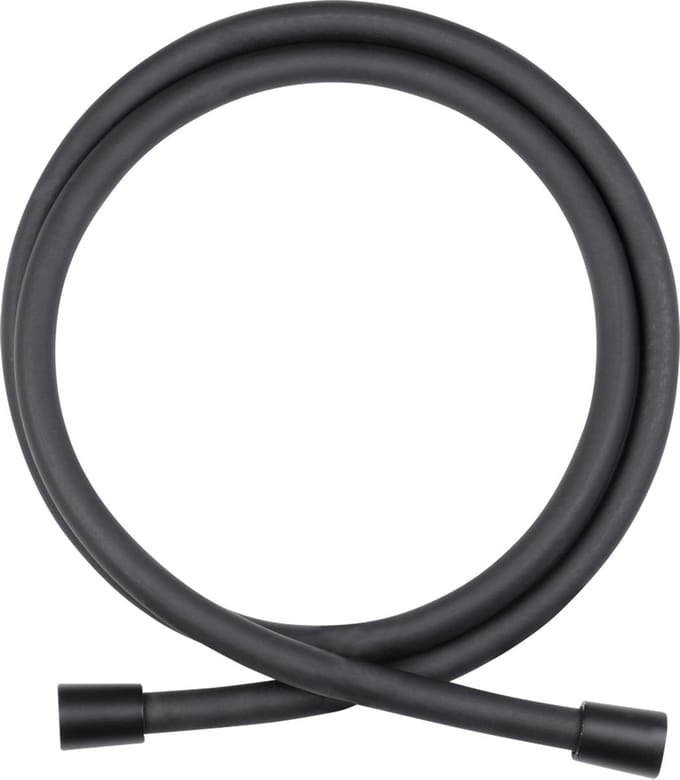 Differnz Doucheslang Zwart - 1.5 meter - 1/2 inch - Doucheslang 150 cm