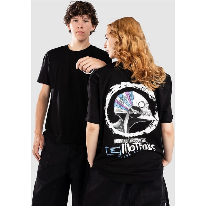 Any Means Necessary Running Emotions T-Shirt zwart