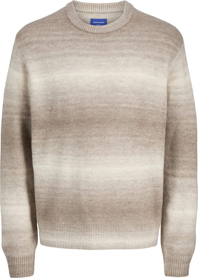 JACK&JONES - JORMEADOWS KNIT SPACE DYE CREW NECK - Heren - Gebreide truien