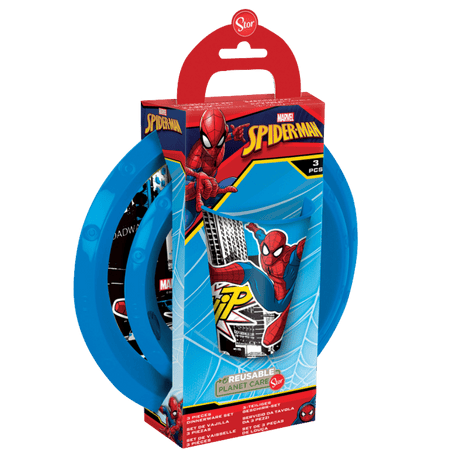 Grote Super Mario Magnetron Eating Set Gift Box 3 Stuks