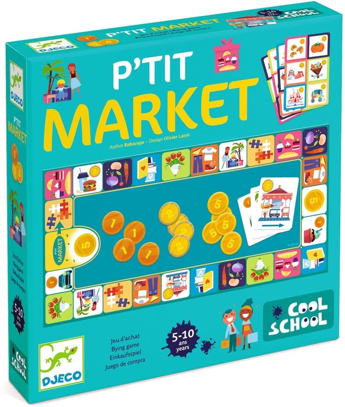 Djeco boodschappenspel P'tit Market 5-10jr
