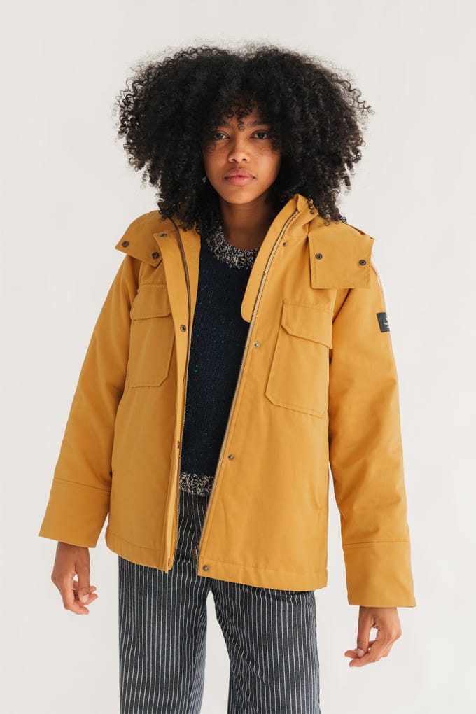 TWOTHIRDS Disko Jackets Mustard Taglia: M | Parka Outlet | Donna | Giallo