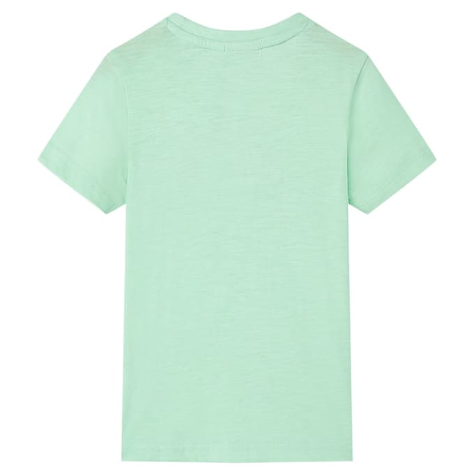 vidaXL - Kindershirt - 128 - lichtgroen