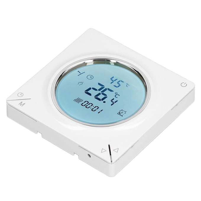 Thermostaat NTC Thermistor LCD-scherm Hoge Nauwkeurigheid Intelligente Besturing Flushbonading Temperatuur gray