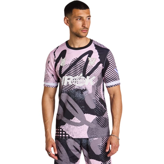Vrunk Cristal Pink T-shirts Heren - Roze - Maat M - Poly Jersey