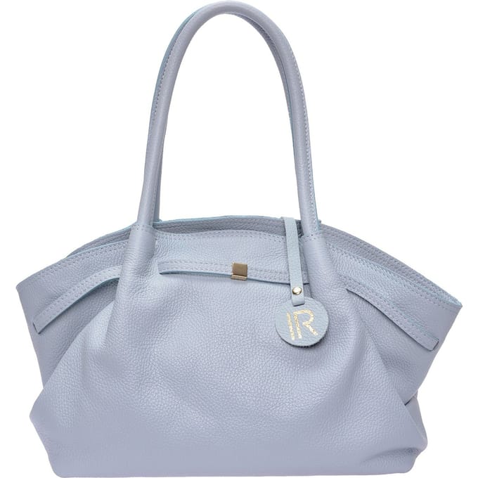 Isabella Rhea Turquoise Rundleer Tas