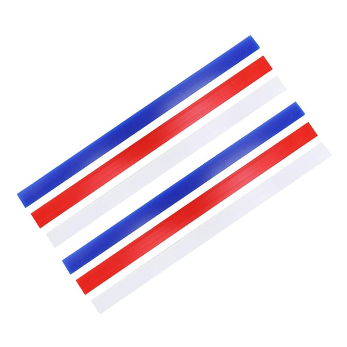 Duurzame Professionele Siliconen Meetdeegstrips Deegrollergeleiders Koekjes Taarten Bakken blue