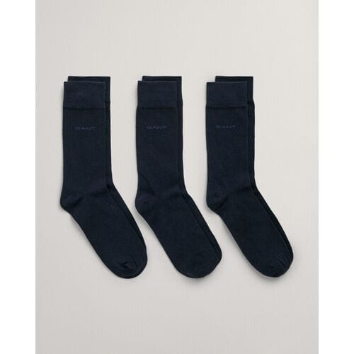 Gant Sokken Soft Cotton Socks 3Pack Marine / male