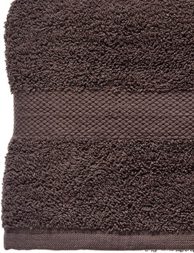 Berilo Handdoek 70 X 130 Cm Katoen Grijs