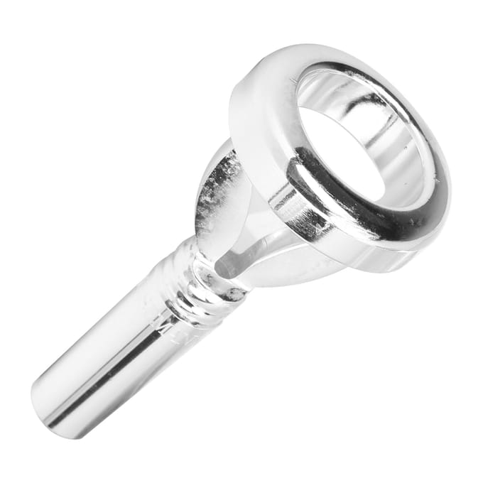 Trombone Mondstuk Trainer Koper Verzilverd Simulator Trompet Oefeninstrument white