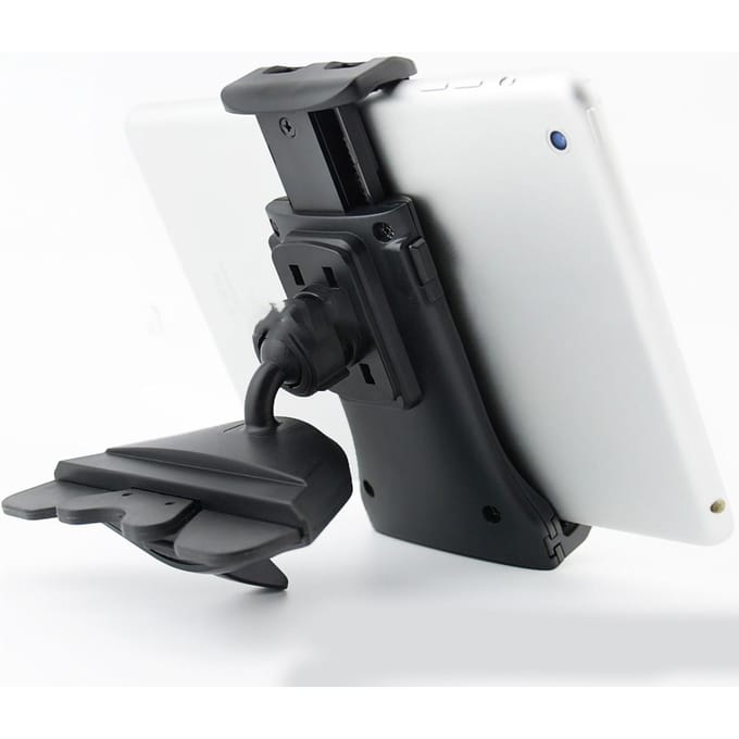 CD Telefoonhouder 360 Graden Rotatie ABS Zachte Lijm Materiaal Gespstructuur Algemeen Type Telefoon white