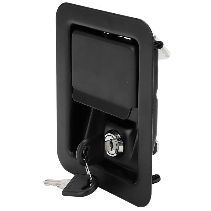 Generator Paneelvergrendeling RVS 4?Hoekmontage Stille Unit Accessoires met Sleutels black