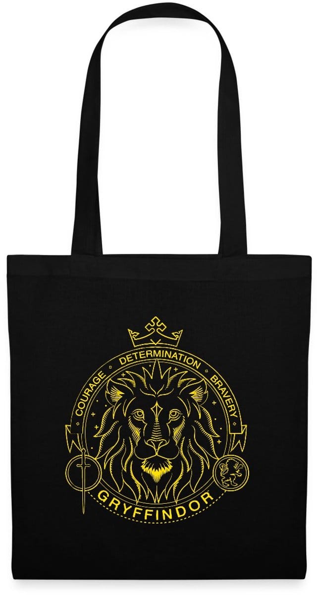 Harry Potter Griffoendor Lineart Tas Van Stof Schoudertas