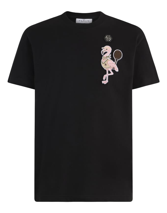 T-Shirt Met Ronde Hals En Korte Mouwen