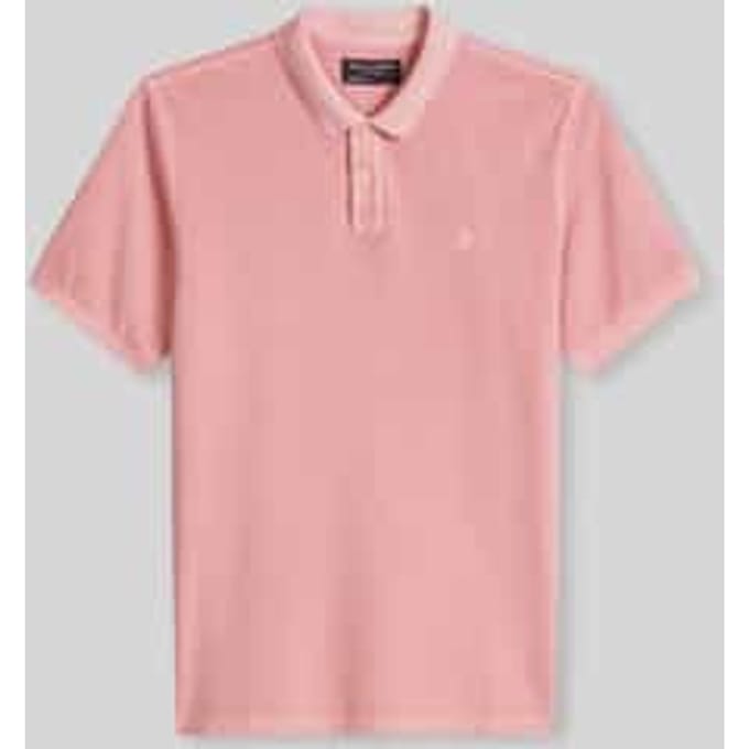 regular fit poloshirt van puur katoen met gestikt logo