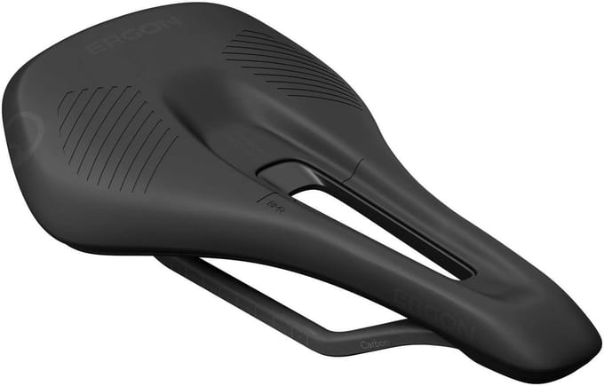 Ergon zadel SRS Pro Carbon dames S/M zwart