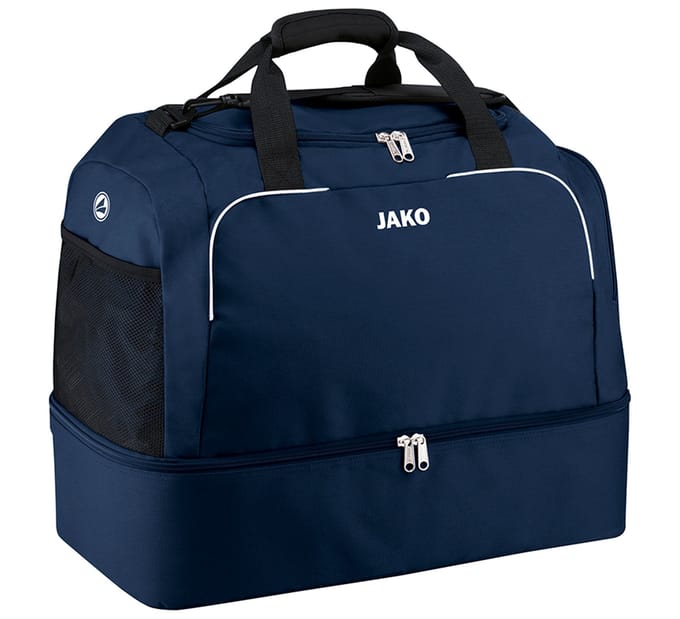 Jako Classico Sporttas met Bodemvak - Tassen  - blauw donker - SR