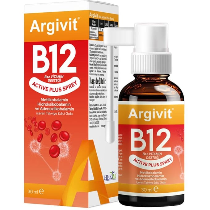Argivit B12 Active Plus Spray 30ml
