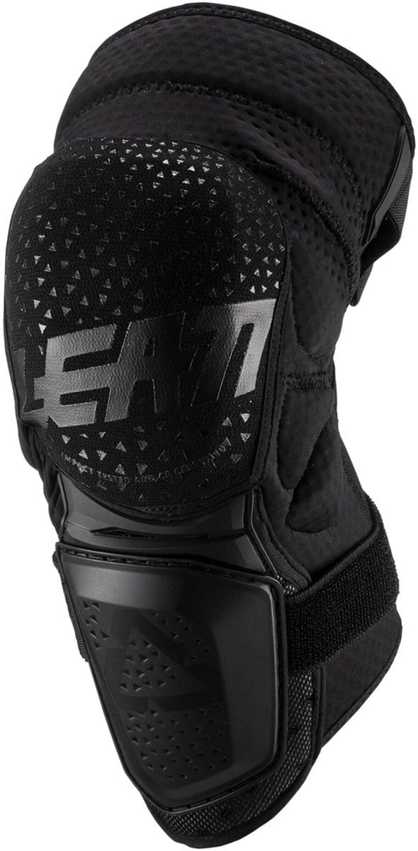 Leatt 3DF Hybrid Zwarte Motocross Kniebeschermers -