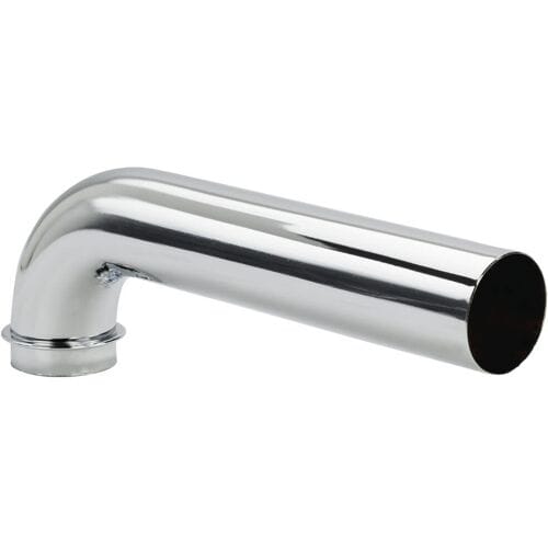 Viega gebogen muurbuis zonder rozet 5/4x250mm chroom