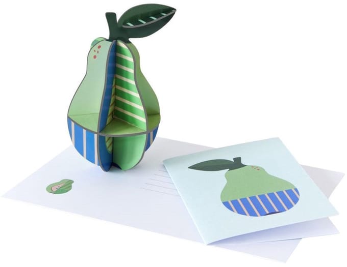 Pop-out kaart, Fruit - Pear