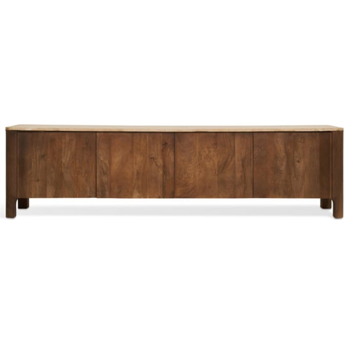 Tv-meubel Nova Bruin Marmer 210cm - Giga Meubel
