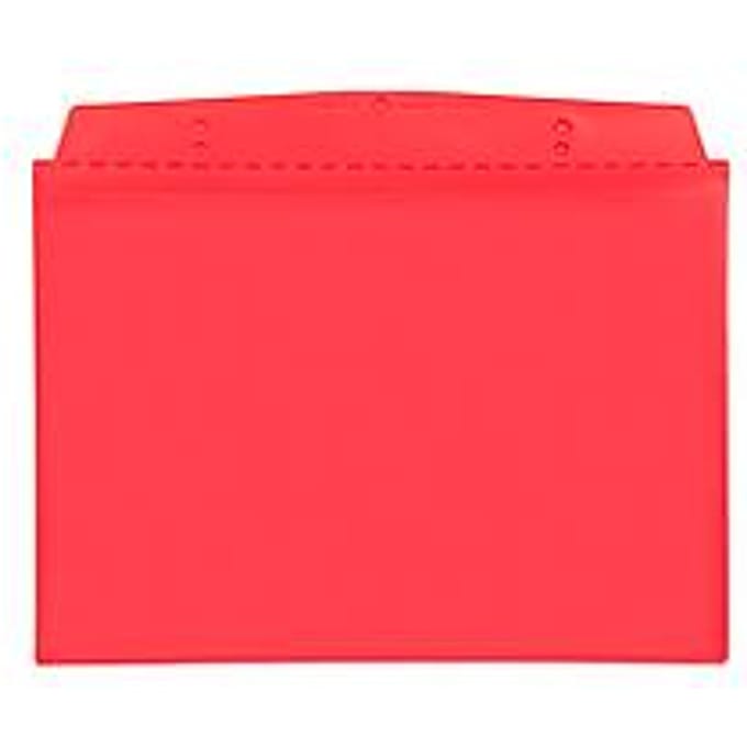 Orgatex magneethoezen, A6 liggend, rood, 50 st.