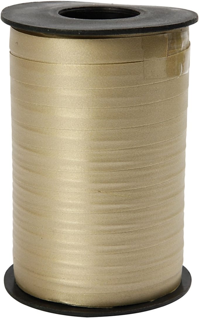 Creativ Company cadeaulint goud 250 meter - cadeau versiering lint.