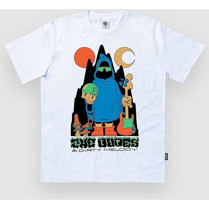 The Dudes The Bassist T-Shirt wit