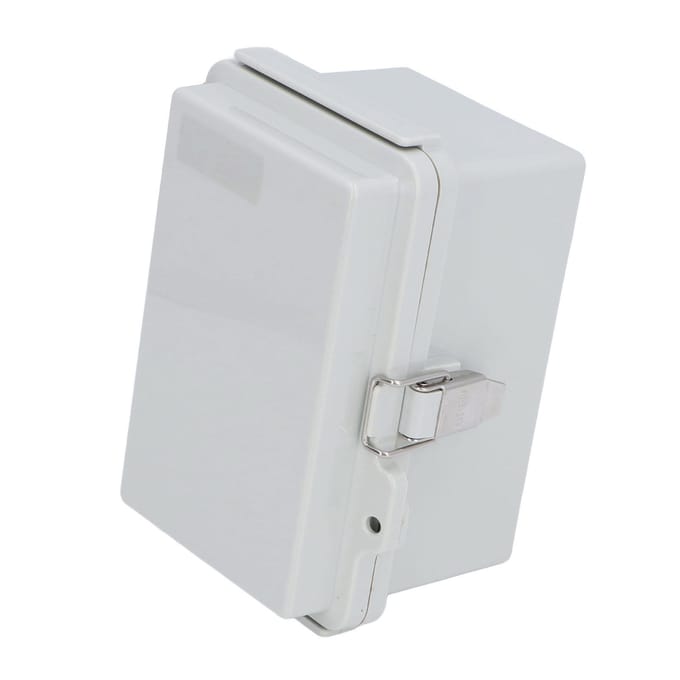 Buiten Elektriciteitskast IP67 Waterbestendig ABS Plastic Projectdoos met RVS Scharnier voor