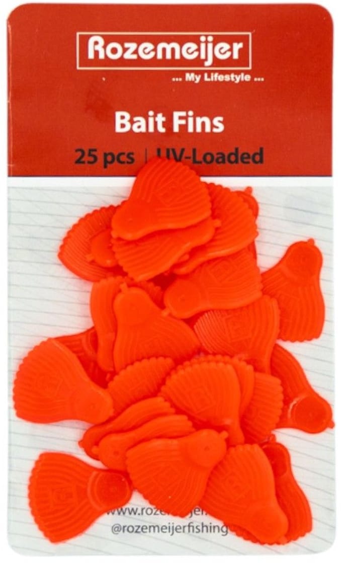 Bait Fins UV-Loaded 25pcs Rozemeijer
