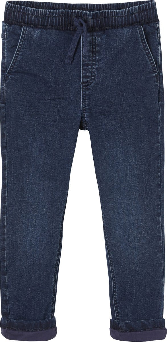 Vertbaudet Gevoerde jeans met rechte pasvorm, eenvoudig aan te trekken