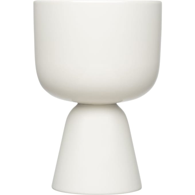 Iittala Nappula Bloempot - wit - 23 x 15,5 cm