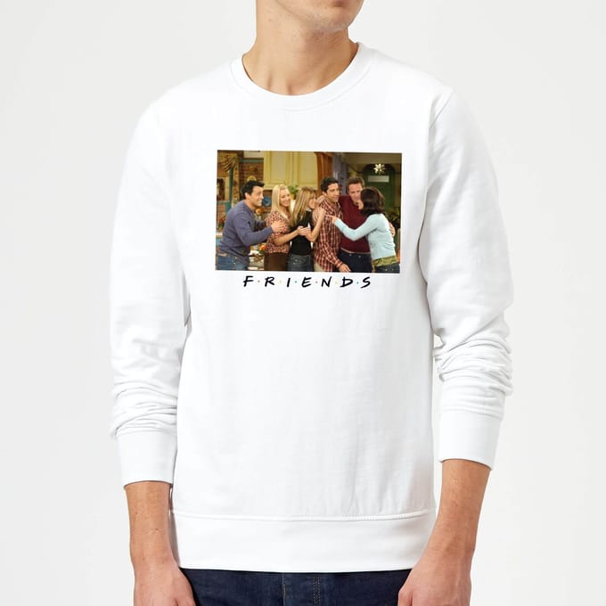 Friends Cast Shot trui - Wit - L