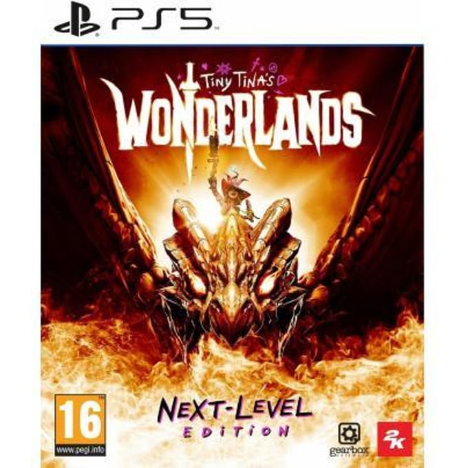 Sony PlayStation 5 PS5 Tiny Tina' Wonderland - Next Level Edition Games