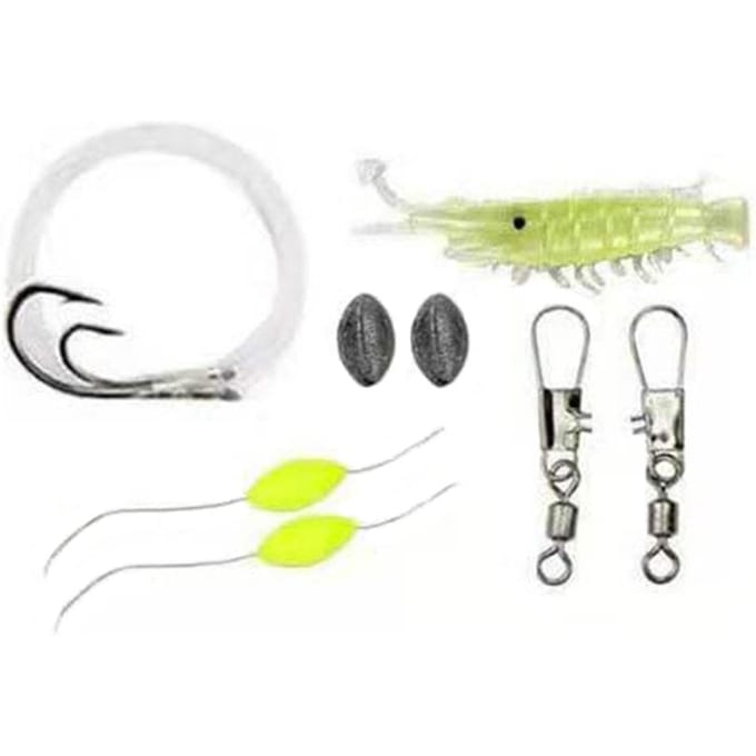 Kit de Pêche de Survie Version de Base Kit de Pêche Compact pour Campeurs Randonneurs Randonnée Camping Backpacking Survie en Plein Air white