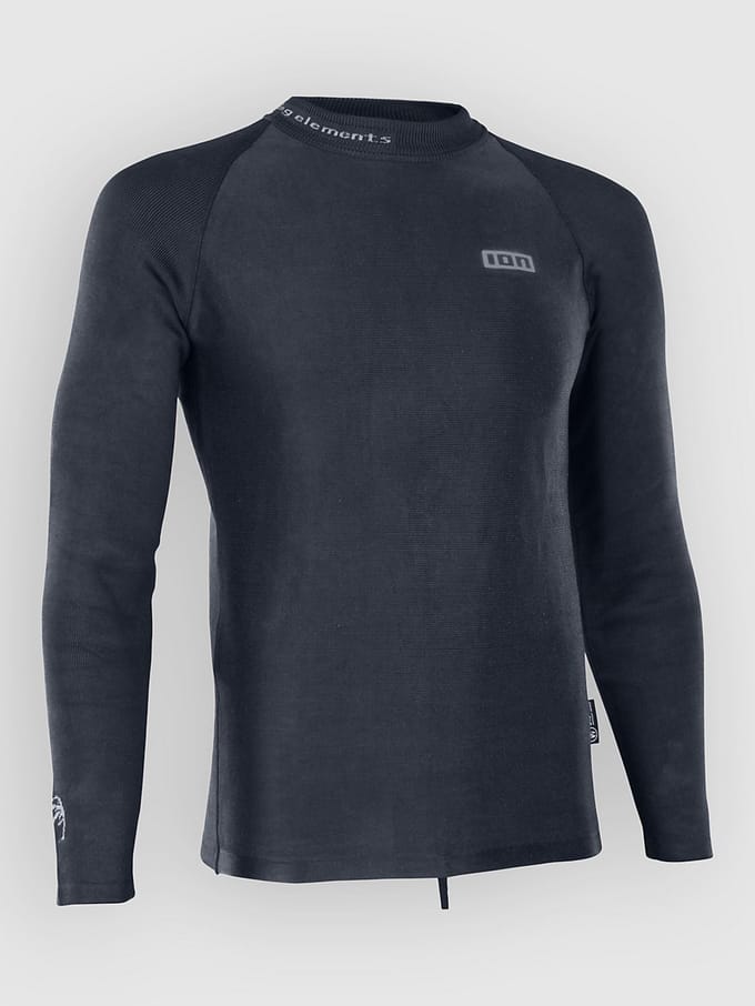 Ion Rashguard Ls Surf Shield Longsleeve Lycra zwart