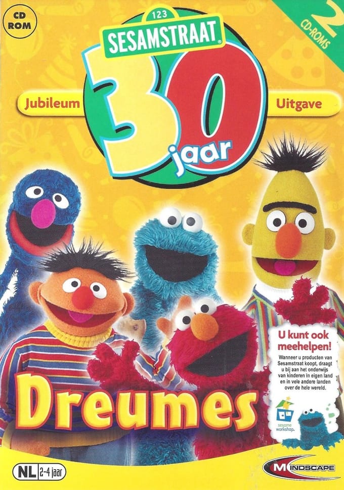 Sesamstraat Dreumes 2 Pack