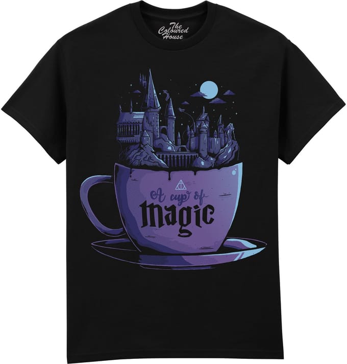 A Cup Of Magic The Coloured House T-shirt M