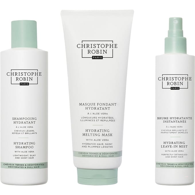 Vochtinbrengende Shampoo Christophe Robin Aloë Vera (250 ml)